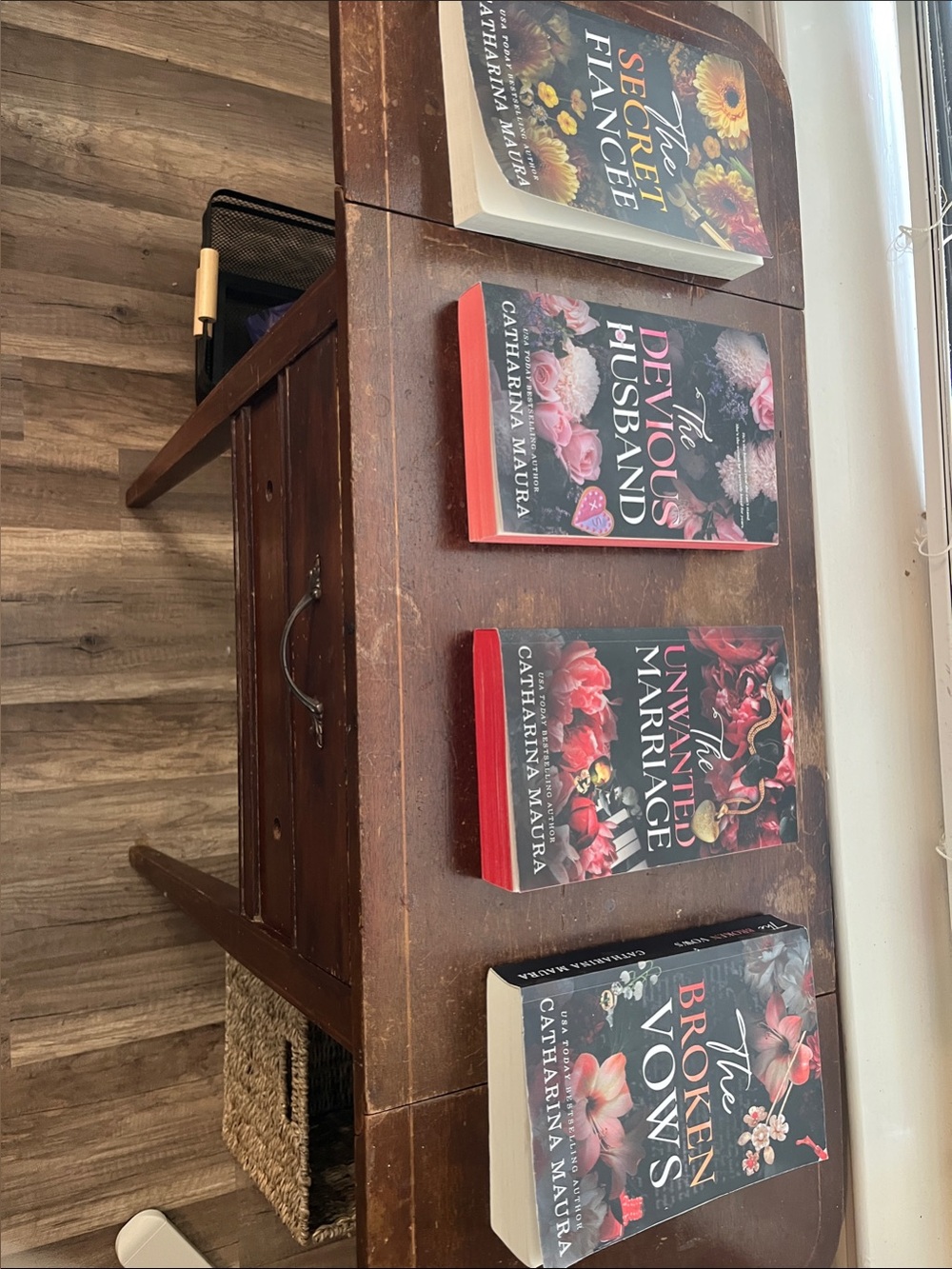 Windsor Series by Catharina Maura, four books in perfect condition.